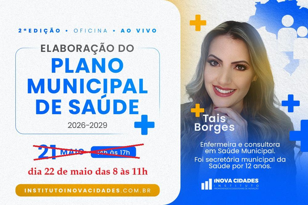 Elaboração do Plano Municipal de Saúde 2026-2029
