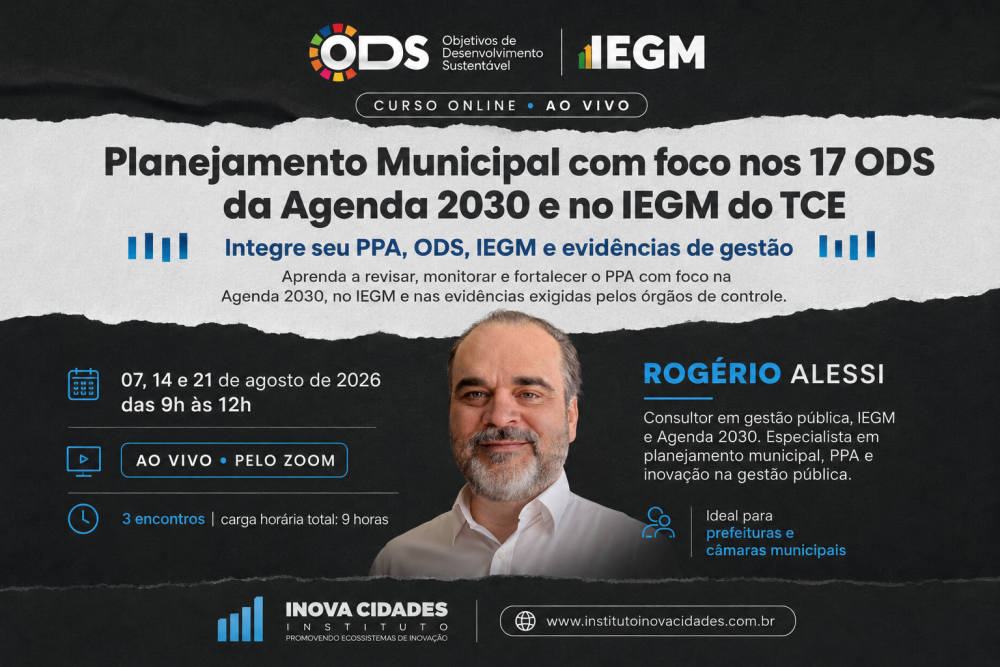 Planejamento Municipal com ODS e IEGM - uma visão prática