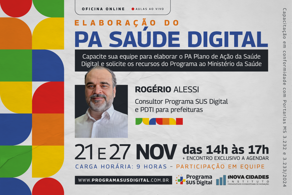 Elaboração do PA Saúde Digital - Programa SUS Digital