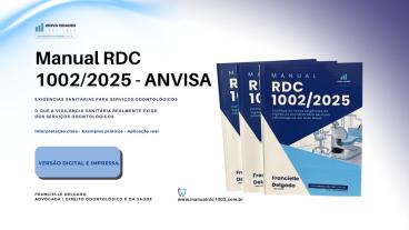 Manual RDC 1002/2025 ANVISA