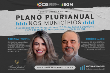 Elaboração do PPA Plano Plurianual com ODS e IEGM